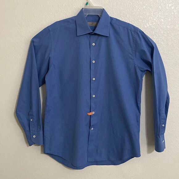CANALI Men's Button Down Dress Shirt Size 41/36